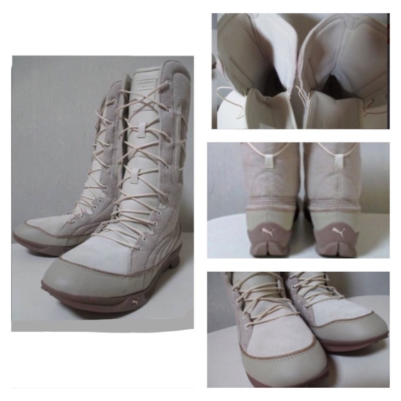 Puma Wrap Around Lace Up Mojave Desert Winter Sneaker Boots, Sz 9 - Picture 9 of 13